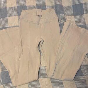 Urban Outfitters Cream Boot Cut Pants